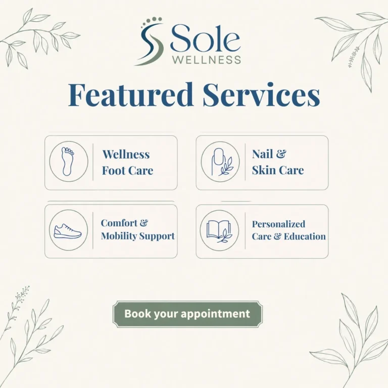 Sole Wellness featured services social post